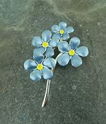 Image result for Forget Me Not Floral Pin
