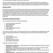 Image result for Construction Work Plan Template
