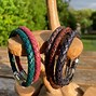 Image result for Braided Leather Bracelets for Men