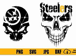 Image result for Pittsburgh Steelers Skull