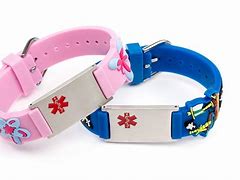 Image result for Kids Medical Alert Bracelet