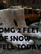 Image result for 2 Feet of Snow Meme