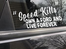 Image result for Sticker On Ford Logo Funny
