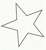 Image result for 5 Sided Star Template