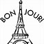 Image result for Eiffel Tower Outline Pattern