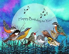 Image result for Blue Happy Birthday Singing Clip Art