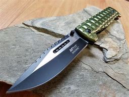 Image result for Tactical Spring Pocket Knife
