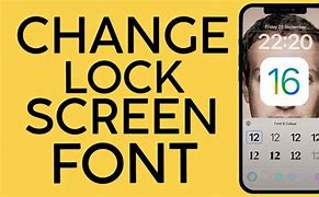 Image result for Lock Screen Time Font