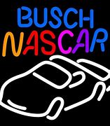 Image result for NASCAR Busch Light Neon Signs