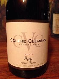Image result for Colene Clemens Pinot Noir Margo