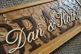 Image result for Personalized Wood Name Signs
