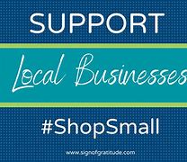 Image result for Thanks for Supporting Local Business Logo