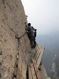Image result for Most Dangerous Hike China