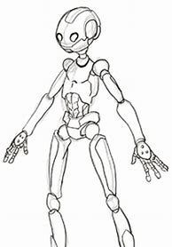 Image result for Robot Drawing Anime