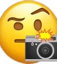 Image result for Raised Eyebrow Emoji with Camera Meme