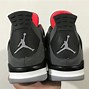 Image result for Jordan 4 Infrared the Back of the Shoe
