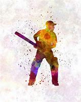 Image result for Cricket Watercolor Painting