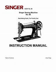 Image result for Free Singer Sewing Machine Manuals
