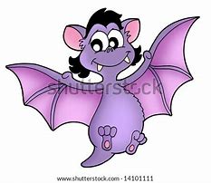 Image result for Purple Bat Cartoon