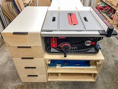 Image result for Craftsman Table Saw Stand Plans