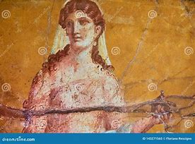 Image result for Pompeii Fresco Woman
