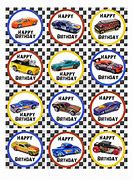 Image result for Hot Wheels Birthday Stickers