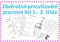 Image result for Pracovni Listy 2 Trida