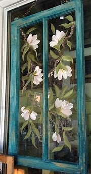 Image result for Painting On Glass Window Panes