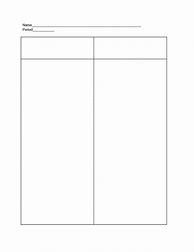 Image result for T Chart Template Aesthetic