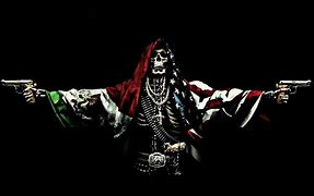 Image result for Mexican Flag Skull