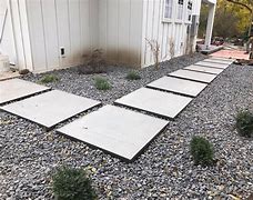 Image result for Concrete Patio Stepping Stones