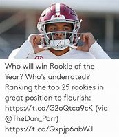 Image result for Rookie of the Year Meme