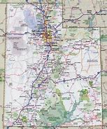 Image result for Map of Utah Cities and Roads
