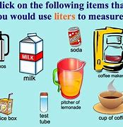 Image result for Examples of Milliliters