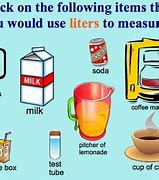Image result for Things Measured in Milliliters