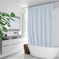 Image result for Horizontal Striped Shower Curtains