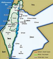 Image result for Map of Israel Borders
