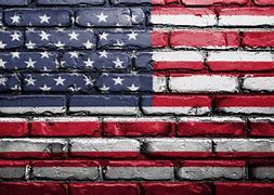 Image result for American Flag Brick Wall