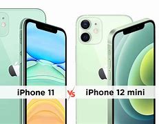 Image result for iPhone 11 vs 12 Mini Display