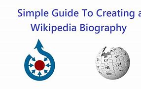 Image result for The Layout of a Wikipedia Biography