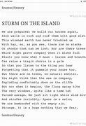 Image result for Storm On the Island Best Quotes