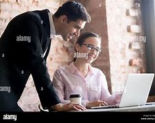 Image result for Employee Looking at the Screen