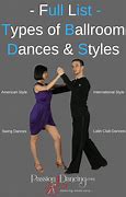 Image result for Ballroom Dance Types