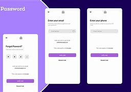 Image result for Forgot Password Help Text UI Design