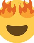 Image result for Fire Eyes Emoji