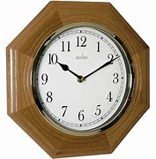Image result for Octagon Wall Clock