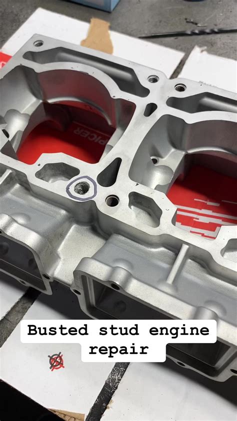 Image result for How to Remove a Broken Stud From Engine Block