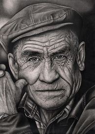 Image result for Old Man Sketch