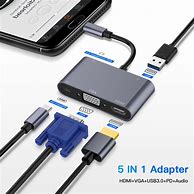 Image result for VGA and Mini Jack to USB C