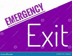 Image result for Green Exit Sign